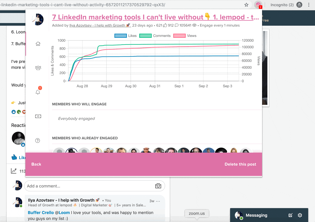 Lempod linkedin software